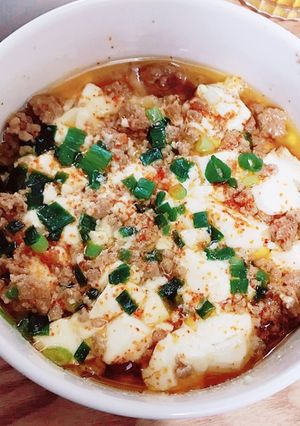 電子レンジ麻婆豆腐-レシピのメイン写真