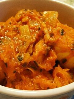 減塩で旨い☆切干大根と厚揚げのトマト煮-レシピのメイン写真