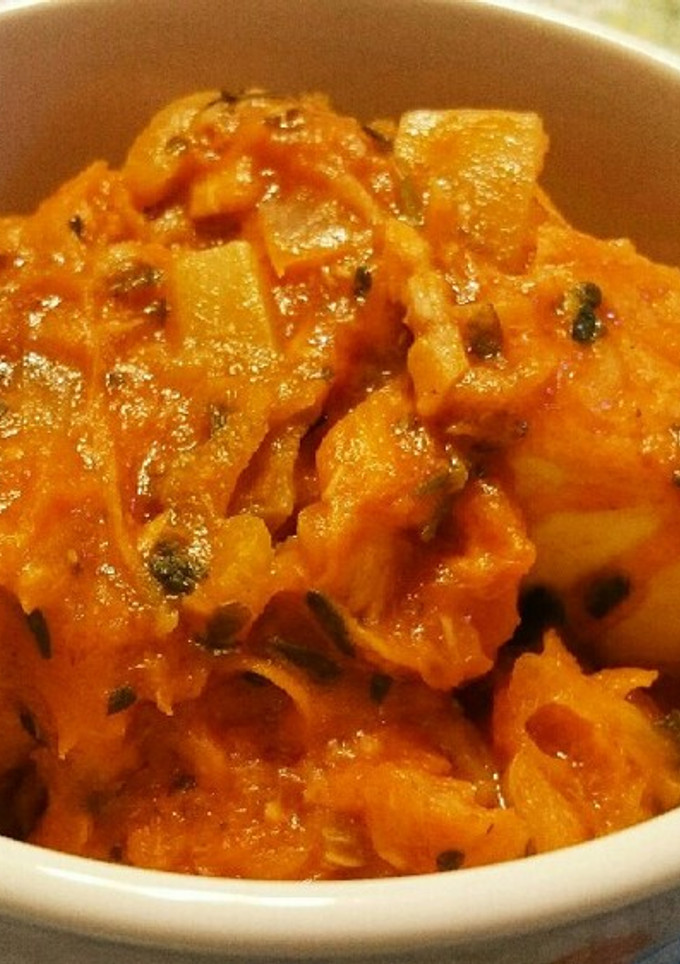 減塩で旨い☆切干大根と厚揚げのトマト煮-レシピのメイン写真