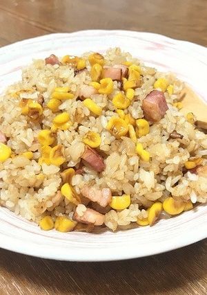 簡単フライパンランチ♡コーンバターピラフ-レシピのメイン写真