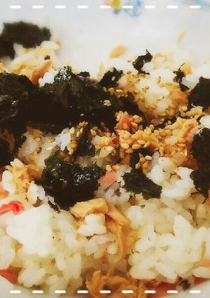ひとりご飯に！簡単ガリ混ぜご飯-レシピのメイン写真