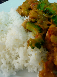 夏の本格インドカレー(ゴーヤ&ポーク)-レシピのメイン写真