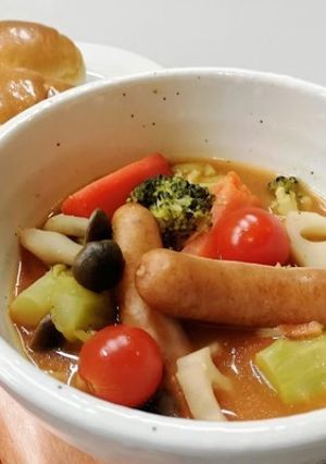 大学生考案★飲むサラダみそ汁-レシピのメイン写真