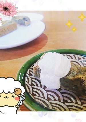 マクロビ☆晩春初夏のよもぎケーキ-レシピのメイン写真