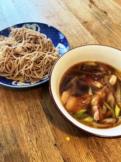 ピリ辛 肉つけ蕎麦-レシピのメイン写真