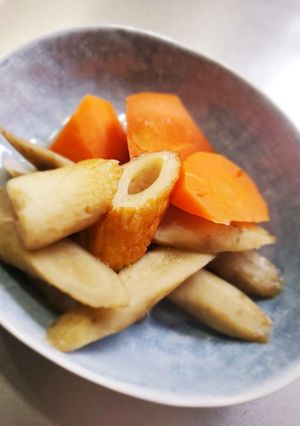 ごぼうの煮物-レシピのメイン写真