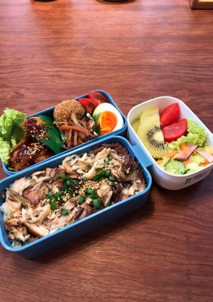 お弁当・・46咲花Cさん鯖ほぐしごはん-レシピのメイン写真