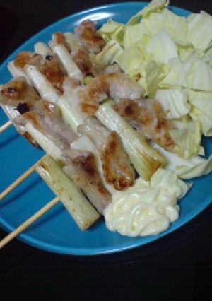 ネギ豚串焼きッ！-レシピのメイン写真