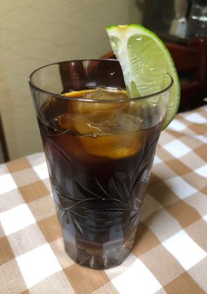 ライムフレーバーの水出しアイスコーヒー-レシピのメイン写真