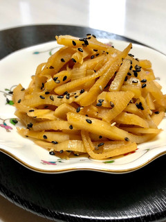 筍の金平＊副菜-レシピのメイン写真