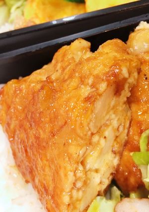 (お弁当)長芋入り★ふわふわつくね-レシピのメイン写真