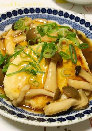 きのこの和風あんかけバーグ-レシピのメイン写真