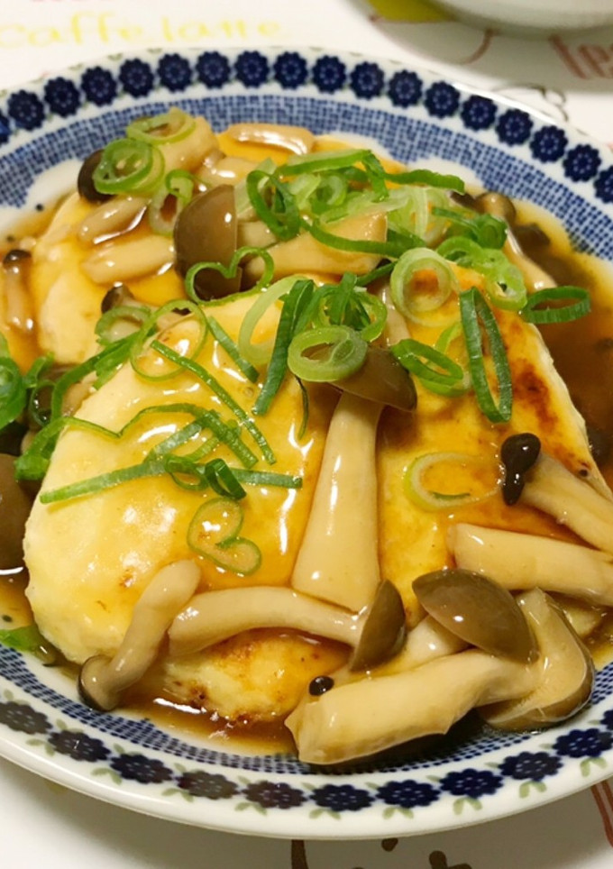 きのこの和風あんかけバーグ-レシピのメイン写真