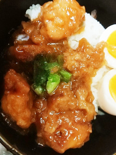 あんかけ唐揚げ丼 海苔弁風に-レシピのメイン写真