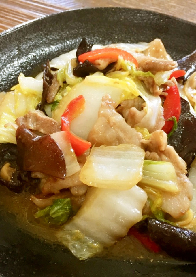 豚肉とはくさいの甘酢炒め-レシピのメイン写真