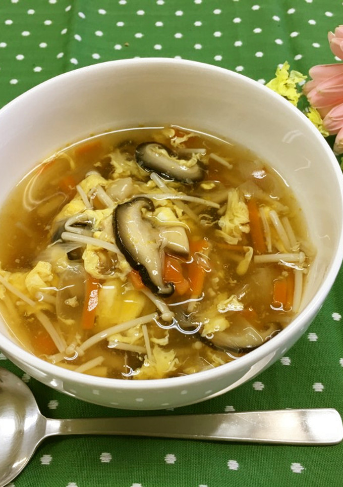 きのこの中華スープ-レシピのメイン写真