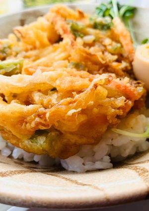 手作り天つゆで♡お店の天丼-レシピのメイン写真