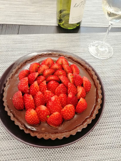 生チョコといちごのタルト(18cm)-レシピのメイン写真