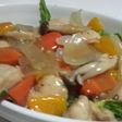 鶏肉の甘酢あんかけ~♪(そのまんま)