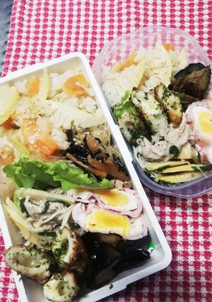 パパママ弁当♡筍ご飯4/23-レシピのメイン写真