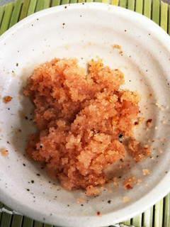 たらこを明太子に変身!!アレンジ-レシピのメイン写真