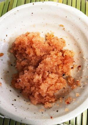 たらこを明太子に変身！！アレンジ-レシピのメイン写真