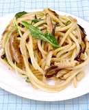 ☆椎茸と昆布の旨味たっぷりパスタ☆