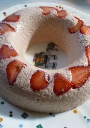 いちごのババロア-レシピのメイン写真
