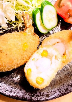 ふわふわまんまる海老フライ-レシピのメイン写真