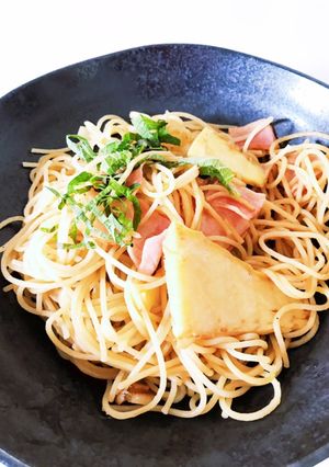 筍とベーコンの和風パスタ-レシピのメイン写真