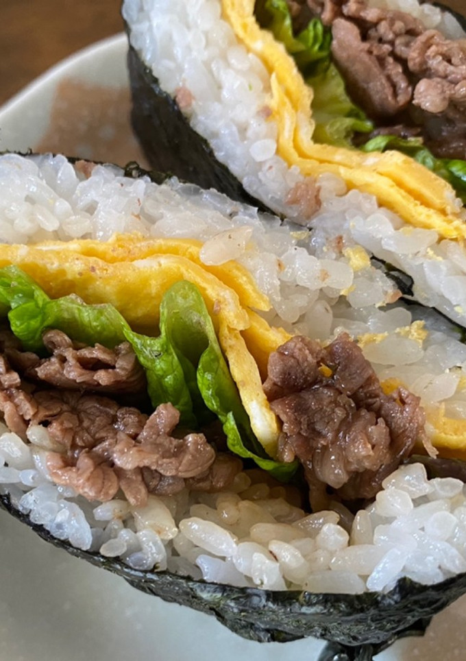 おにぎらず　すき焼き風味-レシピのメイン写真