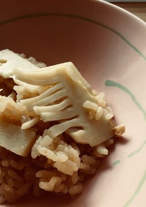 ル・クルーゼでたけのこご飯-レシピのメイン写真