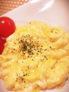 ★ホテル風♡ふわとろスクランブルエッグ-レシピのメイン写真