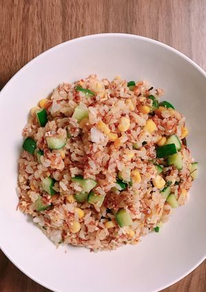 ☆簡単☆コンビーフ味旨チャーハン-レシピのメイン写真