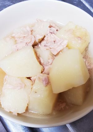 簡単すぎ！じゃがいもとツナの煮物★-レシピのメイン写真