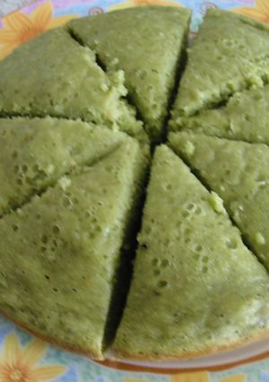 炊飯器で炊くだけの抹茶バナナケーキ♪-レシピのメイン写真