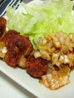 自家製!ねぎたれ唐揚げ-レシピのメイン写真