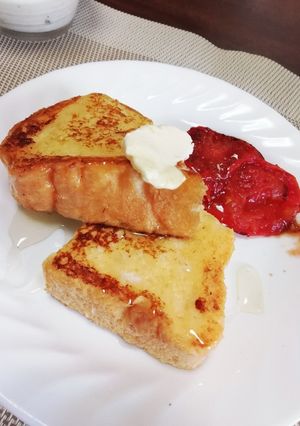 ふわっふわ♪フレンチトースト-レシピのメイン写真