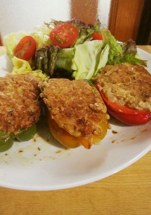 えのき入り！ピーマンの肉詰め-レシピのメイン写真