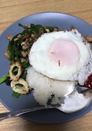豚挽肉ガパオライス-レシピのメイン写真