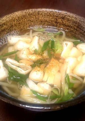 強い旨味のWダシ！『京風きざみうどん』-レシピのメイン写真