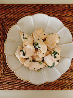 鶏胸肉と大葉の柔らか酒粕塩麹焼き-レシピのメイン写真