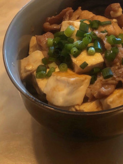 豚と豆腐のかんたん丼-レシピのメイン写真