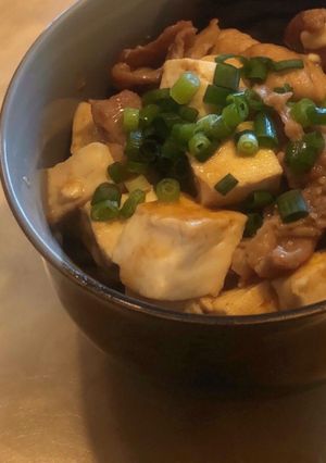 豚と豆腐のかんたん丼-レシピのメイン写真