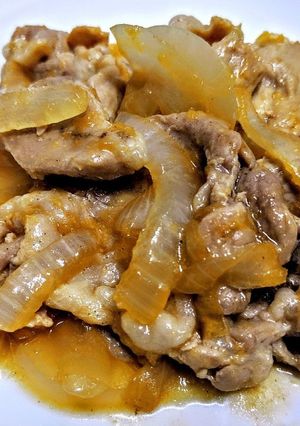 薄切り肉で時短！豚肉の生姜焼き-レシピのメイン写真