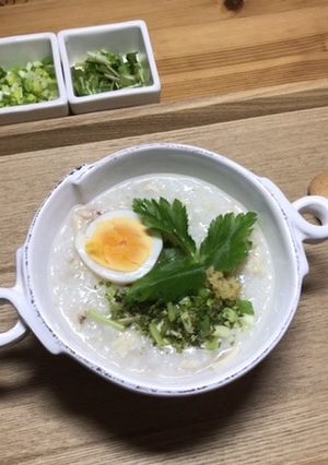 【漫画飯】山芋と生姜のお粥　堀北家風-レシピのメイン写真