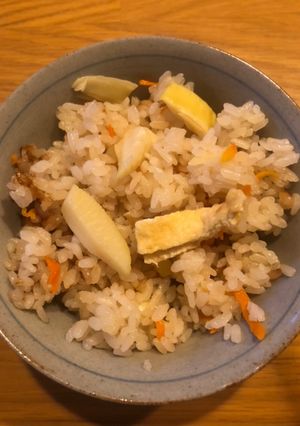 たけのこご飯 3合-レシピのメイン写真