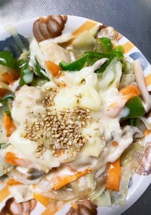 全てレンジ味噌風味チーズタッカルビ-レシピのメイン写真