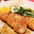 タラのムニエル~バター醤油のレモン風味♪