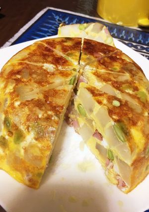 炊飯器で簡単スパニッシュオムレツ-レシピのメイン写真